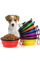 Yıldızhane Katlanabilir Kedi Köpek Mama Ve Su Kabı - 1