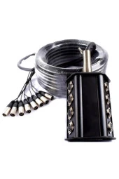 Hepa Merz Stage-8C-10M 8 Kanal 10 Metre Multicore Kablolu Hazır Stage Box thumbnail 1