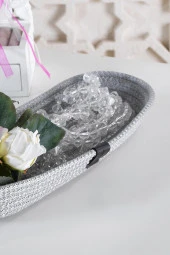 Long | Düzenleyici Sepet Organizer | Çok Amaçlı El Yapımı Sepet - 3