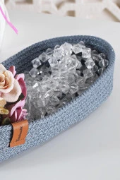 Long | Düzenleyici Sepet Organizer | Çok Amaçlı El Yapımı Sepet - 6