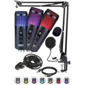 Midex V5 RGB Set USB Oyuncu ve Yayıncı Mikrofonu Condenser Stüdyo (Kayıt Gaming Tiktok Twitch Canlı yayın Youtube) - 2