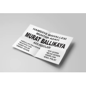 Muhtar Oy Pusulası 1000 Adet - Mahalle Muhtarlığı Seçimi - 2