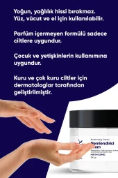 Nedox Nemlendirici Krem Kuru Ciltler Seramid Ve Hyalüronik Asit Içerikli Yüz Vücut 350gr - 2