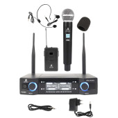 Rennes RM-550EH UHF EL Yaka headset Telsiz Kablosuz Mikrofon Seti - 1