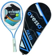 Avessa Flg-623M Tek Parça Yunus Balığı Desenli Tenis Raket Set Mavi - 1