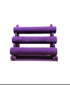 Üçlü Çıkmalı Mor Bileklik ve Saat  Standı thumbnail 2