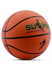Turuncu Basketbol Topu 5 Numara Pompa Hediyeli İç Dış Mekan - 2