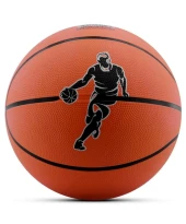 Turuncu Basketbol Topu 5 Numara Pompa Hediyeli İç Dış Mekan - 3