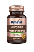 Dynavit Bromelain ve Krom Pikolinat 60 Kapsül thumbnail 6