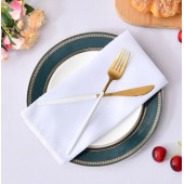 100% Pamuklu Gabardin Mutfak Otel Servis Peçetesi 4 Adet 51 x 51 cm. - 1