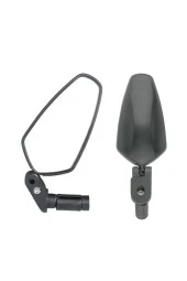 Xbyc 4013 Gidon Bağlantılı Ayna Geniş Açılı Vidalı Bisiklet Dikiz Aynası thumbnail 3