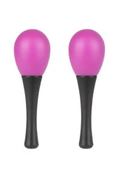 Midex Orf-MRC-06PL Örf Aletleri Mor Marakas Plastik Maracas 2 Adet (Çift) - 1