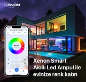 Xenon Smart Wi-Fi LED Akıllı RGB Ampul(5 adet) thumbnail 2