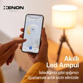 Xenon Smart Wi-Fi LED Akıllı RGB Ampul(5 adet) thumbnail 5