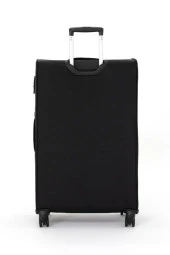 Pierre Cardin Ultra Light Hafif Lüx Kumaş 2'li Valiz Seti Büyük Boy - Orta Boy Siyah PC4200 thumbnail 3