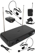 Lastvoice LM-102YY Çiftli Yaka ve Headset Tipi VHF Telsiz Kablosuz Mikrofon thumbnail 2