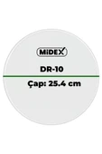 Midex DR-10R Şeffaf Renk 10 İnç Bateri Davul Derisi Drumhead 10'' inch (25.4 cm) thumbnail 3