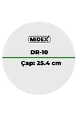 Midex DR-10R Şeffaf Renk 10 İnç Bateri Davul Derisi Drumhead 10 inch (25.4 cm) - 3