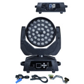 Quenlite ZL-1036 Zoom Wash 36x10W Moving Head Boyama Sahne Işık 16 Kanal DMX Kontrol - 1