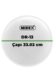 Midex DR-13WH Beyaz Renk 13 İnç Tom Bateri Davul Derisi Drumhead 13 inch (33.02 cm) - 3