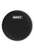 Midex DR-18BK Siyah Renk 18 İnç Bas Kick Bateri Davul Derisi Drumhead 18 inch (45.72 cm) - 1