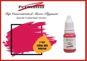 Fontenay Permania Kalıcı Makyaj Boyası Dudak Boyası Mercan Kırmızısı 10ml - 1