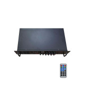 Hepa Merz HB-4600 Mixer Amfi 4 Bölgeli 4 Çıkışlı Anfi Zonlu 4x150W Bluetooth Usb - 4