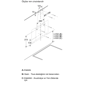 BOSCH DWK63PJ20T Serie 2 Eğimli Cam Davlumbaz - 8