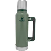 Stanley Klasik Vakumlu Paslanmaz Çelik Termos 1.4 LT The Legendary Classic Bottle 1.4L - Hammertone Green - 1