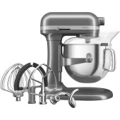 KitchenAid 5KSM70SHXEMS 6,6 L Kaldırılabilir Kaseli Stand Mikser - Medallion Silver - 2