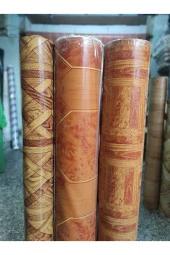 Muşamba Yer Döşemesi Yanmaz Soba Altı Pvc Yer Muşambası 1x1metre - 1