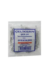 Çelik Beton Çivi 4x40 (4 Lük Beton Çivisi) 100 Adet Gümüş - 1