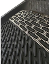 Chevrolet Aveo Sedan 2014 4d Havuzlu Üniversal Yeni Nesil Pro Paspas Siyah - Gri thumbnail 4