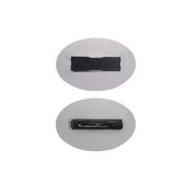 PERSONEL YAKA KARTI METAL ÖZEL BASKILI 5 ADET MIKNATISLI GÜMÜŞ - 2