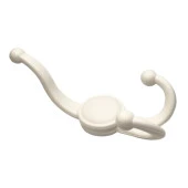 Karagül Beyaz Askılık Portmanto Vestiyer Banyo Dolap Elbise Askısı Sert Plastik - 5