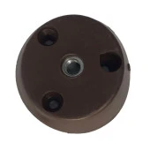 Dereceli Ayak Tabanı Kahverengi Mobilya Masa Sehpa Ayağı Bağlantı Aparatı Açılı  Plastik thumbnail 6