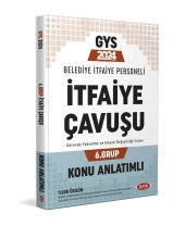 Data 2024 GYS Belediye İtfaiye Çavuşu 6. Grup Konu Anlatımlı Görevde Yükselme Data Yayınları thumbnail 1