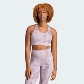 Adidas IQ3380 Run Pocket Medium Support Pedli Sporcu Brası - 4