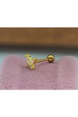 Cerrahi Çelik Kelebek Tragus, Kıkırdak, Helix Piercing - 6