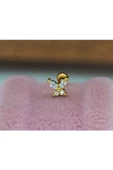 Cerrahi Çelik Kelebek Tragus, Kıkırdak, Helix Piercing - 5