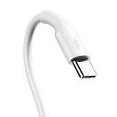 DVIP L24 6A 100W UsbA to Type-C Hızlı Şarj ve Data Kablosu Beyaz thumbnail 5