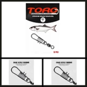 Uyguna-Yakala 12 Adet No: 3 (sw145)Protackle Crane Klipsli Fırdöndü-RDN.038 thumbnail 1