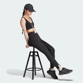 Adidas HZ2858 W ZNE Kadın Siyah Günlük Spor Tayt - 5