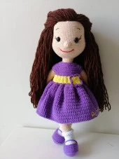 Alya Bebek Amigurumi Organik Oyuncak - 1