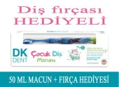 Dermokil DK Diş Macunu Çocuk 50 ml+-Diş Fırças Hediyeli - 1