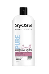 Syoss Saç Kremi 550 Ml Pure Smooth Agırlaştırmayan - 1