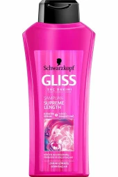 Gliss Şampuan 550 Ml Supreme Length Zarar Görmüş Uzun Saçlar - 1