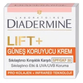 Diadermine Lift + Faktör 30 Güneş Koruyucu Gündüz Krem 50 Ml Sıkılaştırıcı Kolajen - 1