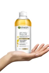 Garnier Çift Fazlı Micellar Gold Kusursuz Makyaj Temizleme Suyu 400 Ml thumbnail 4