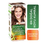 Garnier Color Naturals 6N Doğal Koyu Kumral Saç Boyası - 1